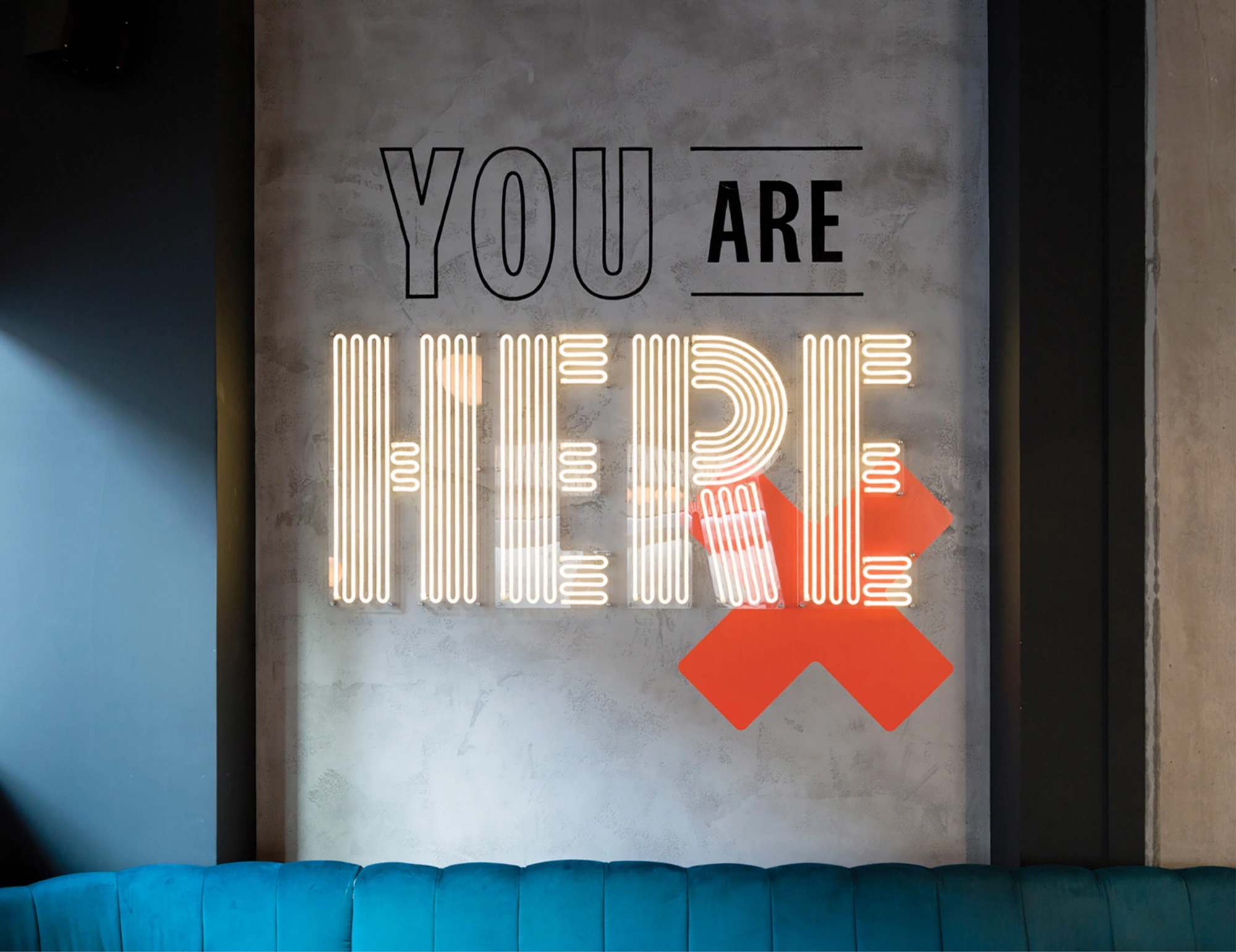 Marlin Hotel Dublin – ‘You are here’
